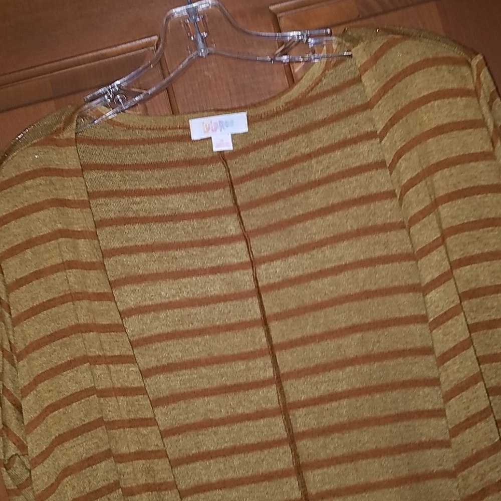 Lularoe Striped Sarah Cardigan